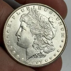 Mint State 1897-P Morgan Silver Dollar (original surfaces) U.S. $1 Coin BU MS