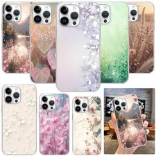 Flexible Gel Cover For iPhone 17 16 Pro Max 14 15 16e Fragrant Flower Phone Case