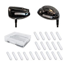 20 Pcs Golf Lead Tape Strips Adhesive Golf Club Strips for Adding Swing Weight