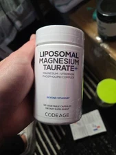 Liposomal Magnesium Taurate+, 120 Vegetable Capsules