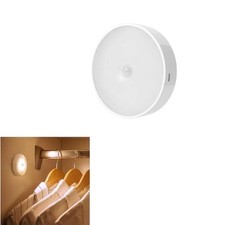 LED SPOTLIGHT MOTION DETECTOR LAMP 6W NATURAL LIGHT RECHARGEABLE USB