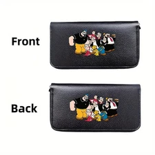POPEYE THE SALIOR MAN THE GANGS ALL HERE LONG PU WALLET ZIPPER CLOSURE