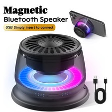 Magnetic Portable Bluetooth Speaker DE415 Mini Sound 5.3 Bluetooth Phone Holder