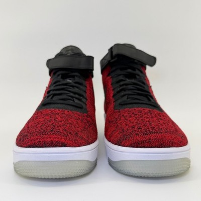 Size 8.5- Nike Air Force 1 Ultra Flyknit Mid University Red Size 11 - Nike Air Force 1 Ultra Flyknit Mid University Red  main image 4