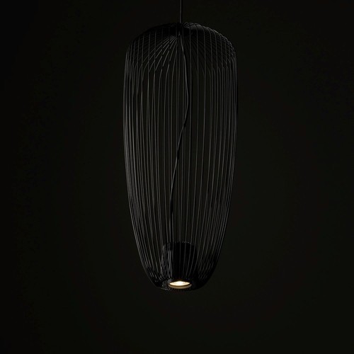 Lampada a Sospensione Soggiorno GU10 Umbra Grigio Metallo B:27 CM Filo - Foto 2 di 2