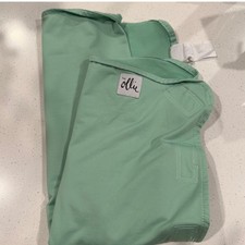 The Ollie Swaddle Adjustable Infant Sleep Sack Mint Green Wrap One Size