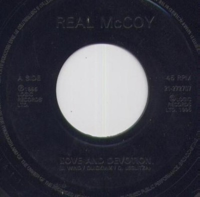 Real McCoy - Love And Devotion - (21-272707)- (7'', Jukebox)