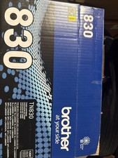 Brother TN830 Black Toner Cartridge 830 Open Box/Opened Foil