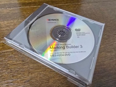 KEYENCE MB3-H2D4-DVD Laser Marking Software