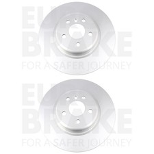 2X EUROBRAKE BREMSSCHEIBEN 345mm BELÜFTET HINTEN PASSEND FÜR BMW 2 3 4 5 6 7 8