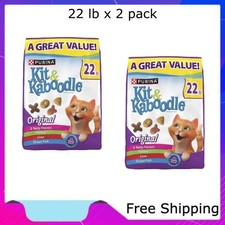 Purina Kit and Kaboodle Dry Cat Food Original Poultry, Liver and Ocean Fish