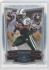 2008 Donruss Classics Timeless Tributes Platinum 8/25 Thomas Jones #70 0f8