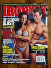 IRONMAN bodybuilding muscle magazine MICHAEL O'HEARN & WWE Diva MIDAJAH 7-00