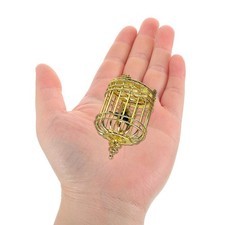 Mini House Birdcage Small Bird Cage Tiny House Bird Cage Mini Birdcage Ornament