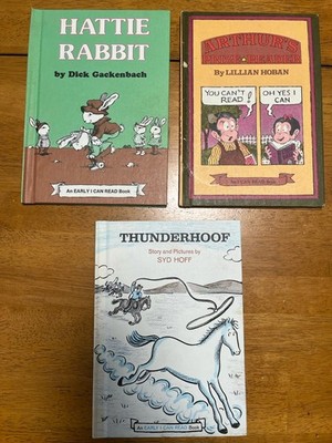 AN I CAN READ BOOK/SCIENCE MIXED LOT 6 HC VINTAGE READERS 1970-80 s Harper & Row