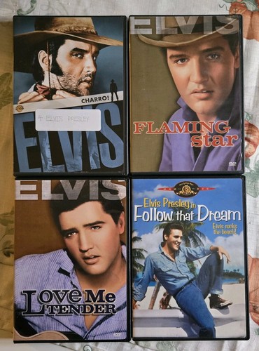 4 DVD Lot - Elvis Presley 4 Film Collection (Fe25)