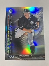Dane Dunning 2017 Bowman Chrome Scouts Top 100 #BSU-DD Chicago White Sox