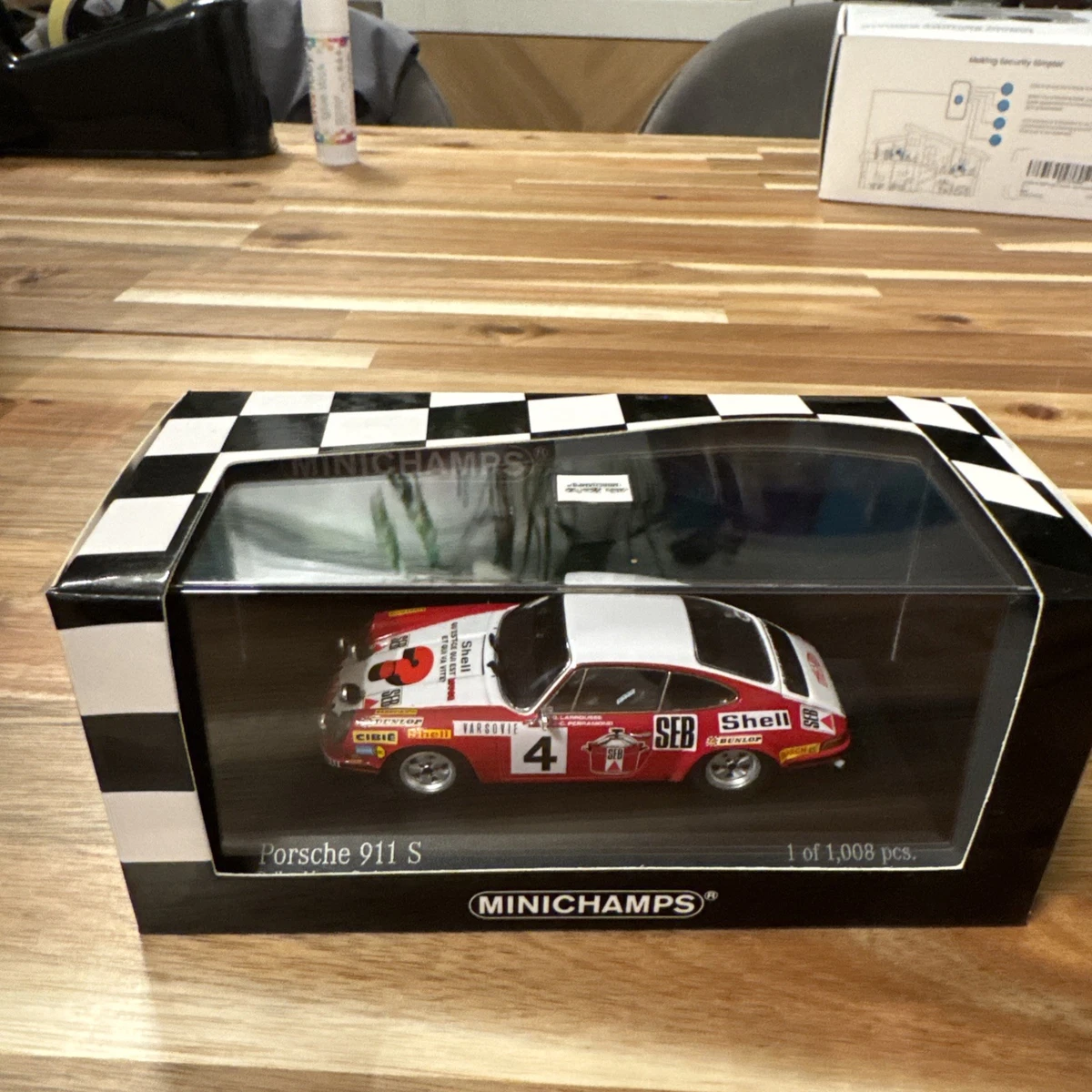Porsche 914/6 GT #5 Spark 1/43 - 1000 Km Mexique 1972 - Édition Limitée 500 - NEUVE