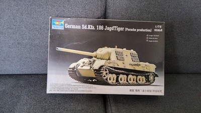 Modellbausatz Trumpeter 1:72 German Sd.Kfz 186 Jagdtiger A