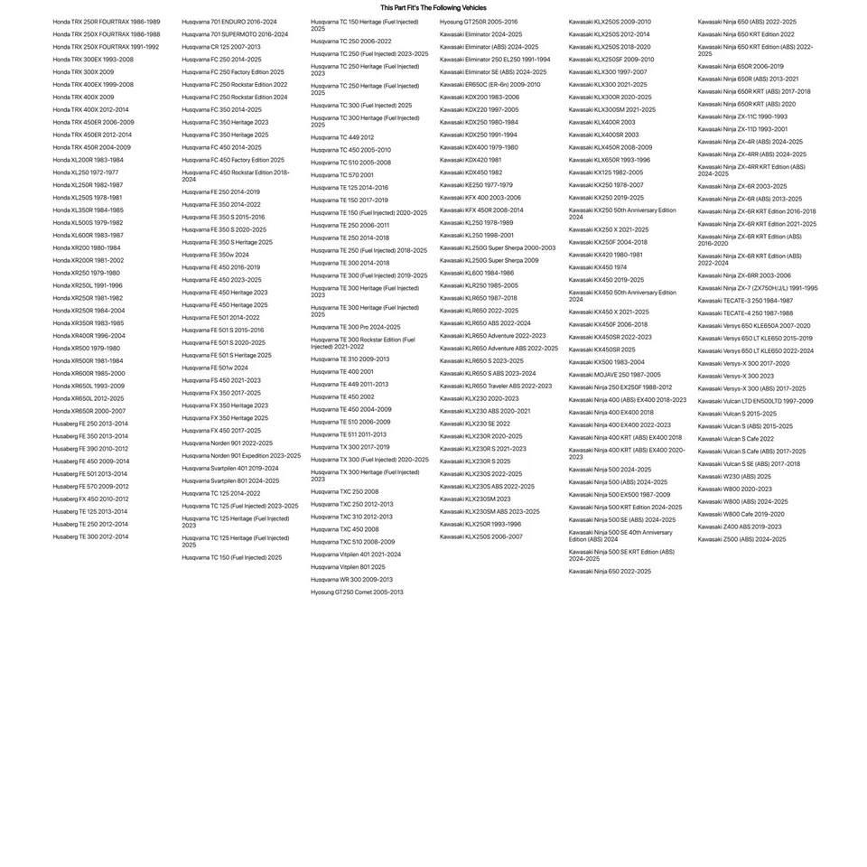 Primary Drive 520 ORH Gold X-Ring Chain Master Link For SUZUKI DS250 1980 Foto 3 de 4