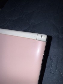 Nintendo 3DS XL Pink And White Handheld W/ Charger Pokemon Virtual Console Games