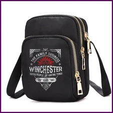 Supernatural Women Shoulder Bags Men Cell Phone Purse Crossbody Shoulder