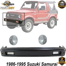 Front Bumper Face Bar Head Light Kit For 1986-1995 Suzuki Samurai Front Bumper Face Bar Head Light Kit For 1986-1995 Suzuki Samurai
