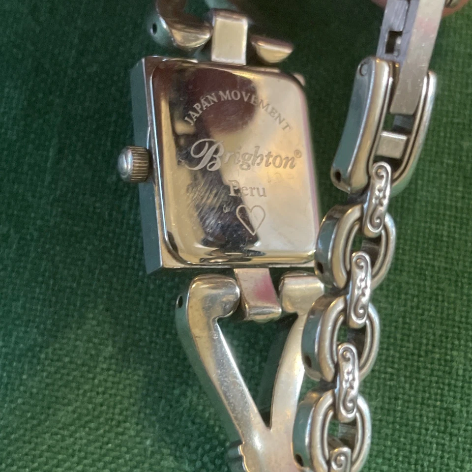 Reloj Brighton Chapado en Plata de Ley PERÚ - RETIRADO Necesita Batería Foto 3 de 4
