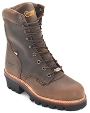 Chippewa Men's 9" Steel Toe Waterproof Insulated Super Loggers SL5405
