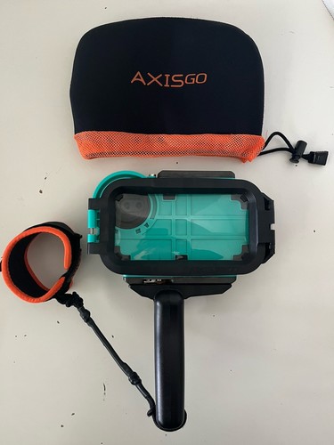 AquaTech AxisGO X Pro Action Kit Unterwassergehäuse für iPhone 11 Pro/X/XS + Tasche - Bild 1 von 19