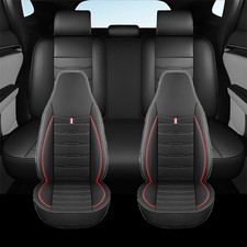 Car Seat Cushion Protectors Synthetic Leather High Back Bucket Front Rear Covers Car Seat Cushion Protectors Synthetic Leather High Back Bucket Front Rear Covers