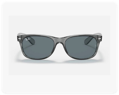 RayBan New Wayfarer Classic Transparent Grey/Dark Blue 55mm RB2132