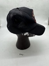 Coors Construction Embroidered Trucker Hat Black Mesh Snapback Made in USA