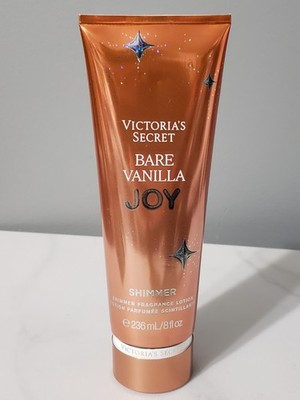 NEW SEALED Victoria's Secret Bare Vanilla Joy Shimmer Body Lotion 8 oz