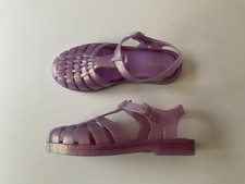 NEW Mini Melissa Jelly Shoes Fisherman Sandals Jellies Size 3 Youth Kids Girls