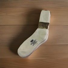 VTG Socks Norm Thompson 10-13 White 80s 90s Wick Dry Acrylic NOS USA Made