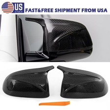 Carbon Fiber M Style Side Mirror Cover Cap For BMW X3 X4 X5 X6 X7/G01/G03 G05 US
