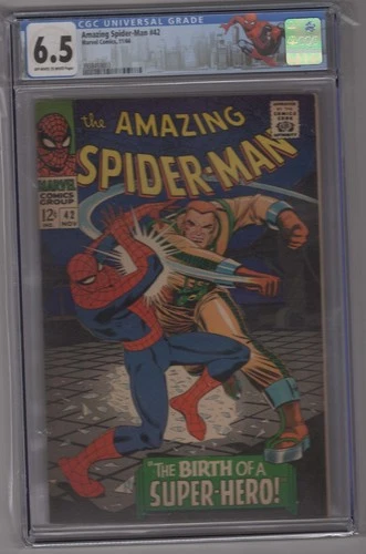 Amazing Spider-Man #42 CGC 6.5 Off White To White Pages Mary Jane Watson Cameo