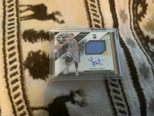 Nikola  Jokic Panini Rookie Auto card #25/99 Denver Nuggets NBA MVP