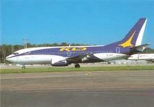 Postcard Airline KLD B-737-317 EI-CHH No. A941 CC7.