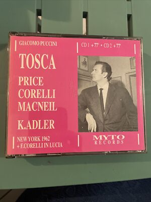 Tosca Price Corelli MacNeil Adler Myto Best Tosca Ever 