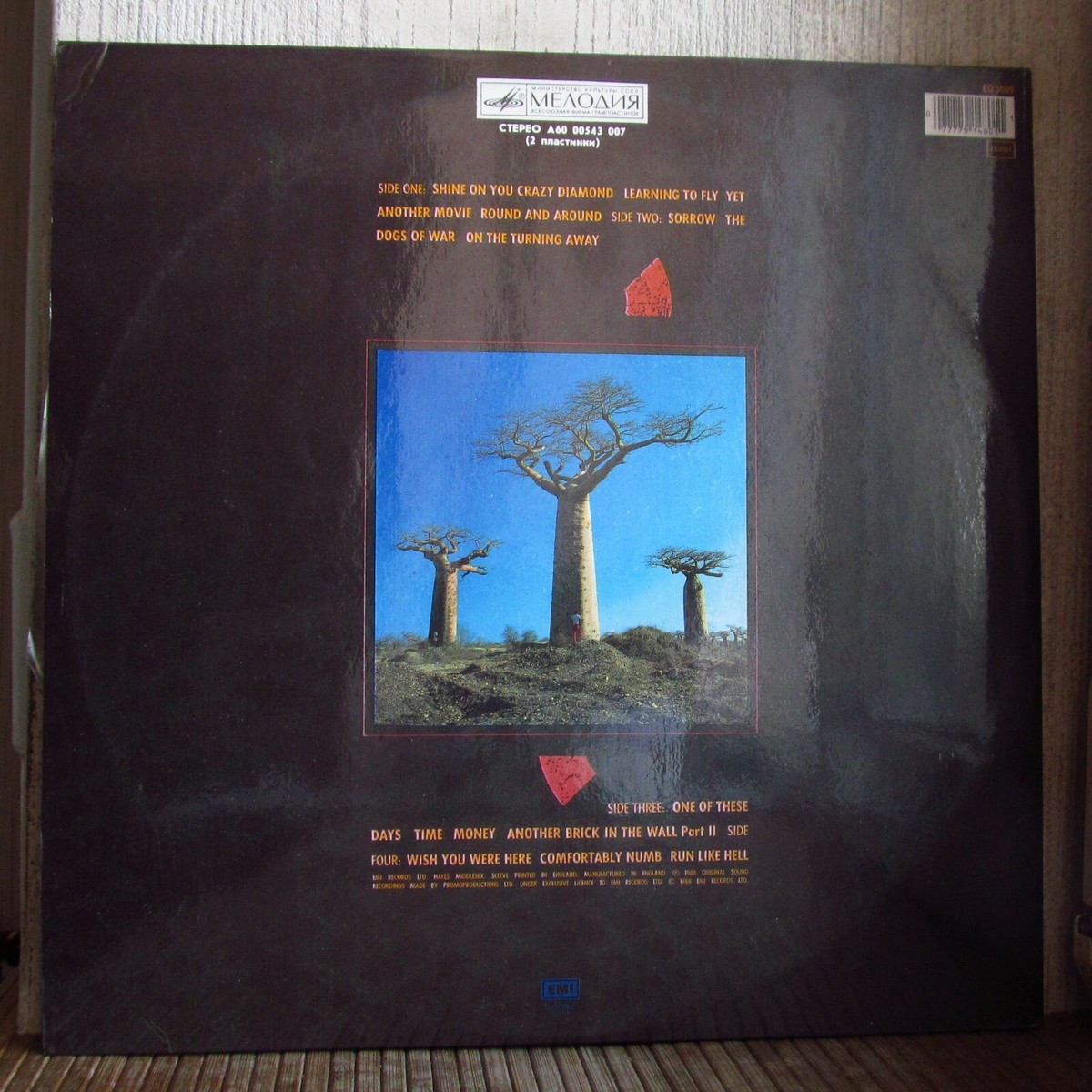 PINK FLOYD - Delicate Sound Of Thunder - (2 LP) (laminate cover