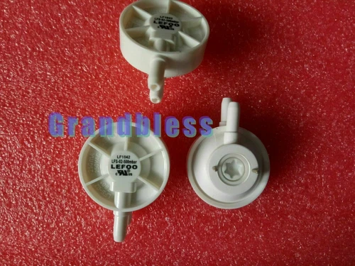 2 PCS LEFOO Air Flow Pressure Switch LFS-02 500mbar T90° 250mA 250VAC