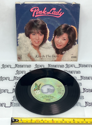 Pink Lady 14th Single Kiss In The Dark Vinyl Record 1979 US Japan