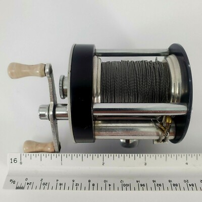 Vintage Fishing Reel Langley 380a w/ Box & Instructions Post WWII