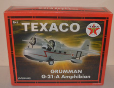 ERTL Grumman G-21-A Amphibian TEXACO Die-Cast Coin Bank Plane