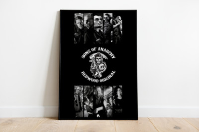 Poster Artwork ''SONS OF ANARCHY'' | Motiv 5/7 | DinA1 | Ron Perlman