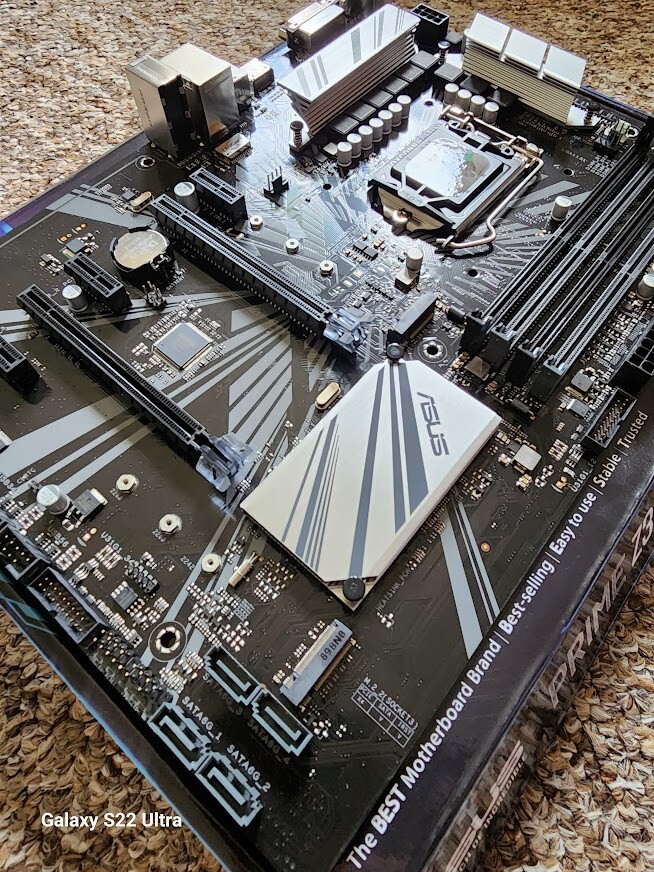 Asus Prime Z370-P II GA1151 (Intel 9th Gen) DDR4 HDMI DVI M.2 Z370