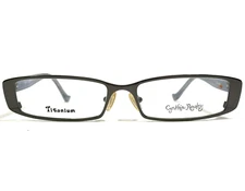 Cynthia Rowley Eyeglasses Frames CR0273 GUNMETAL Gray Purple Crystals 52-15-135