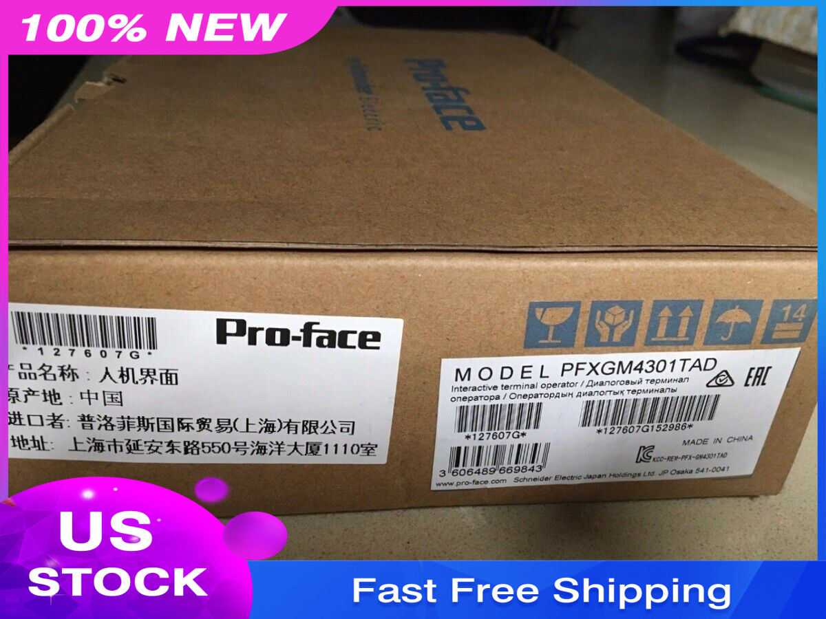 PFXGM4301TAD New PRO-FACE Touch Panel Proface PFXGM4301TAD Expedited Shipping
